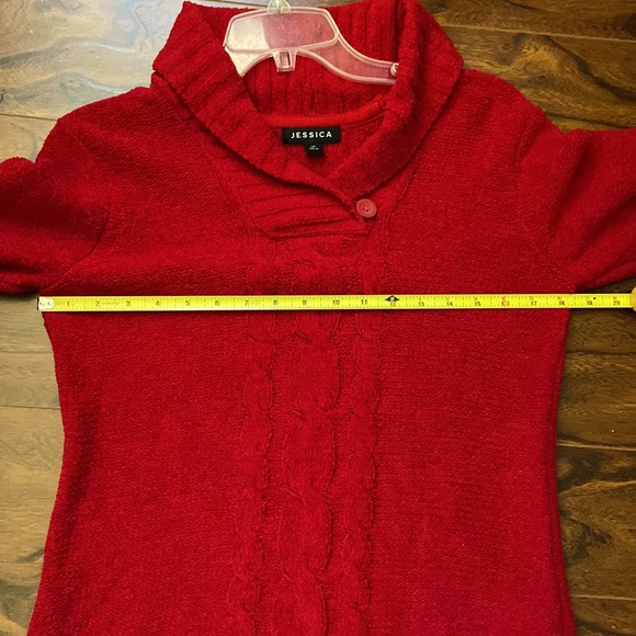 Jessica red sweater in size S - Picture 5 of 6
